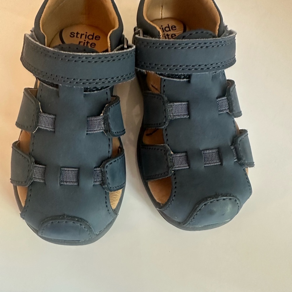 Stride Rite Baby Boy's SRT Archie (Toddler) Navy 6.5 Toddler W
